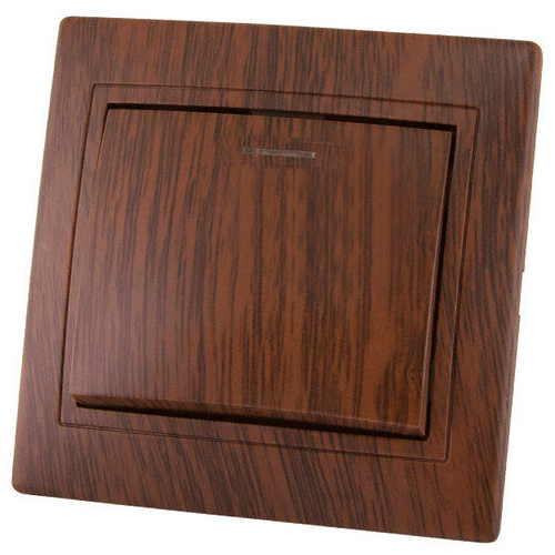 Выключатель 1кл СУ с инд.Tdm Бук