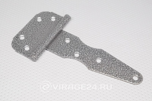 Петля стрела ПС-290мм серебро