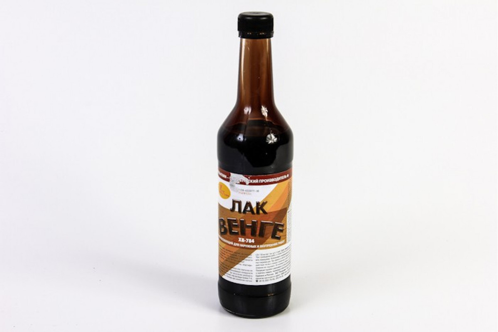 Лак хв 784 венге 0,5л
