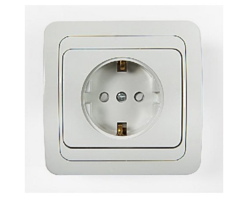 Розетка 1-ая СУ с/з 2028 Classico