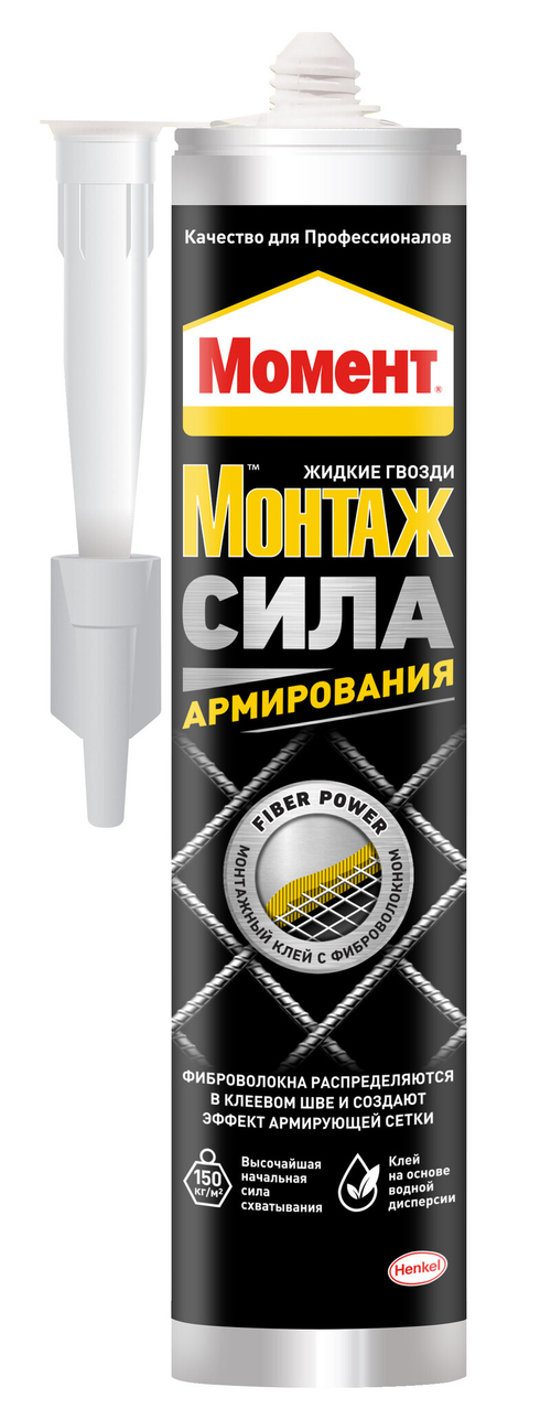 Клей "Момент Монтаж" Сила Армирования 400 г