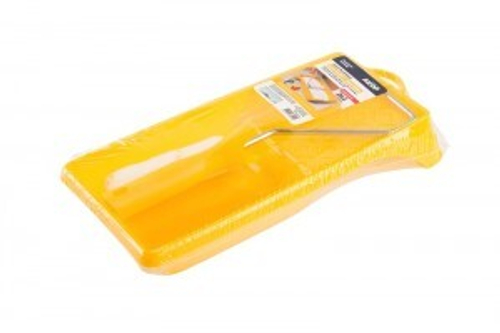 Набор мини-валик ванночка ПО ДЕРЕВУ 110мм Акор