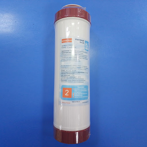 Картридж д/фильтр-колбы SL 10" Антижелезо