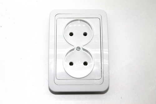 Розетка 2-ая СУ б/з 2102 Classico