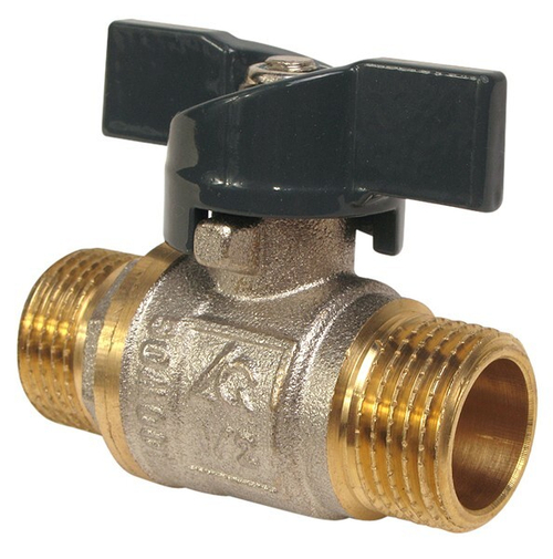 Кран н/н/р Ду25 бабочка