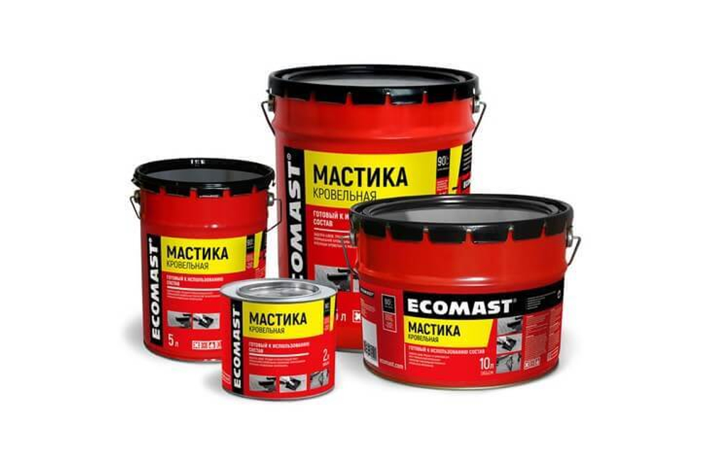 Мастика кровельная №21 Технониколь ТЕХНОМАСТ 3л