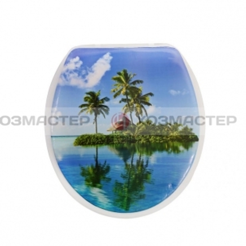 Сиденье для унитаза мягкое "Остров"