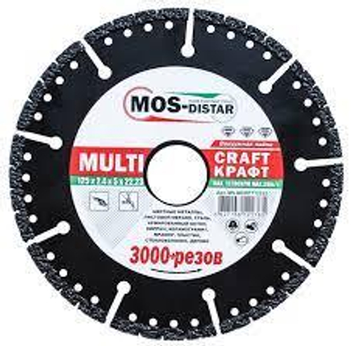 Диск алмазный 115х2,4х5 Multi craft MD-STARS