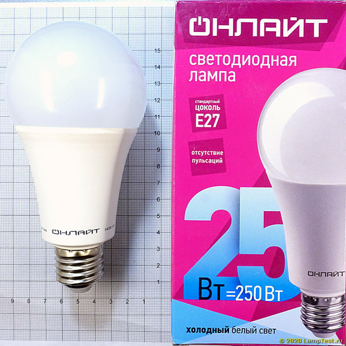 Лампа ОНЛАЙТ 61 954 OLL-A70-25-230-4K-E27