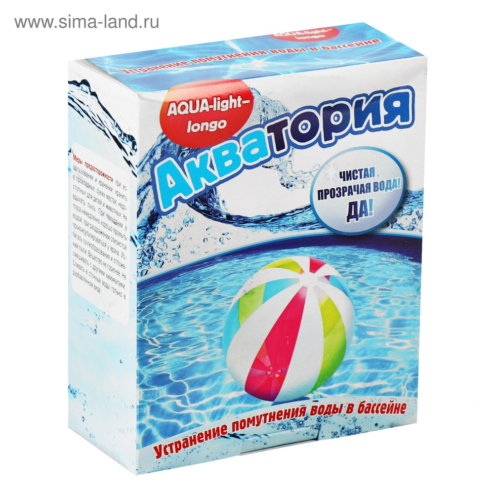 Средство от помутнения воды 500г.Акватория