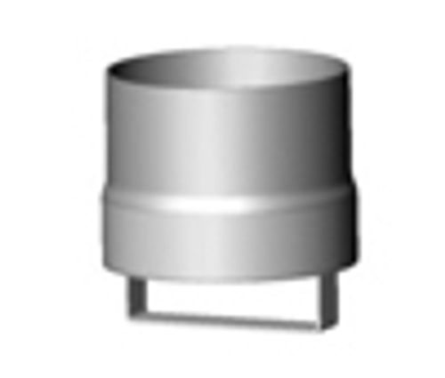 Крышка ревизии Ду150 (сталь х/к 2,0 редуц.)