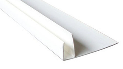 Профиль F-образный для панелей ПВХ 3м белый