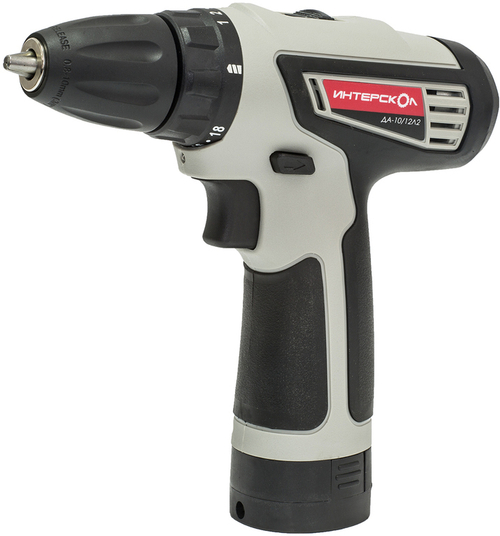 Шуруповерт Интерскол ДА-10/12Л2