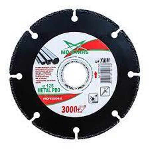 Диск алмазный 125х1,6 х3 metal pro MD-STARS