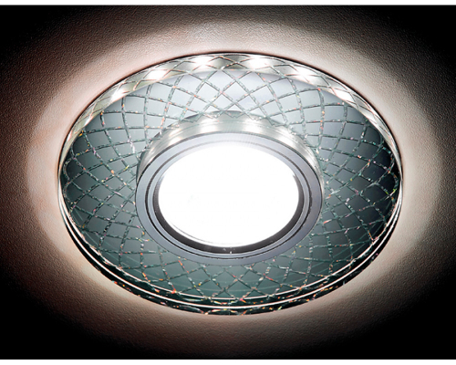 Свет-к AMBRELLA S173 CL/CH хром/прозрачный MR16