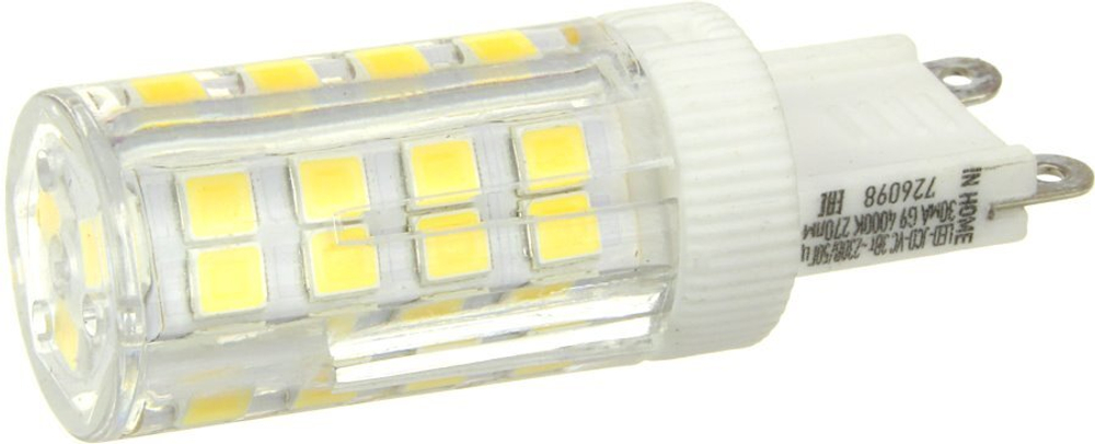 Лампа IN HOME LED-JCD-VC 5вт 230в G9 4000K