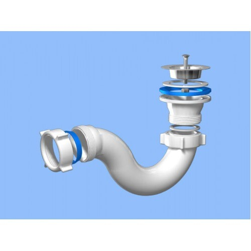 Сифон поддон АНИ Е 110 без гофры