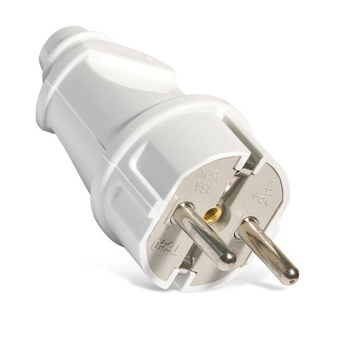 Вилка прямая белая 4140 IN HOME