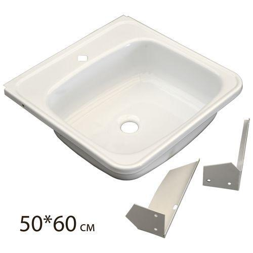 Мойка эмалированная на кронштейнах 50*60 Гомель