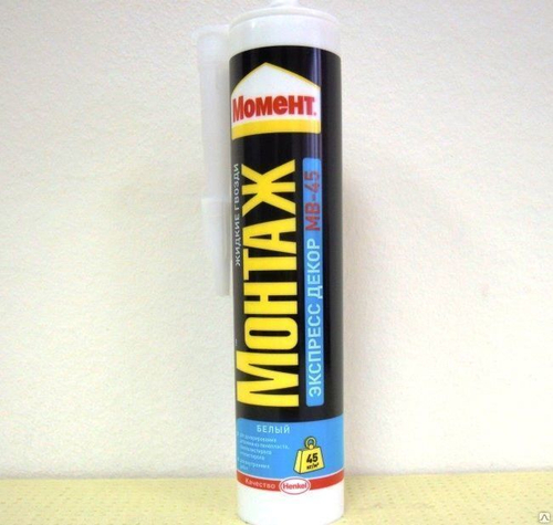 Клей "Момент Монтаж" МВ-45 Экспресс Декор Туба, 400г