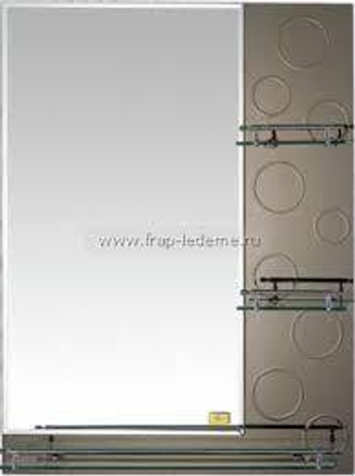 Зеркало Ledeme 800*600 с полкой