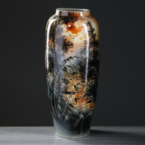 Ваза напольная "Дана"природа, 61см