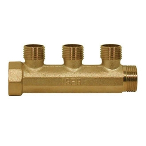 Коллектор резьбовой 3/4*3/4*1/2*3 г/ш