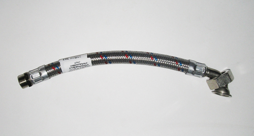 Шланг д/насосной станции 1"х600мм угловой