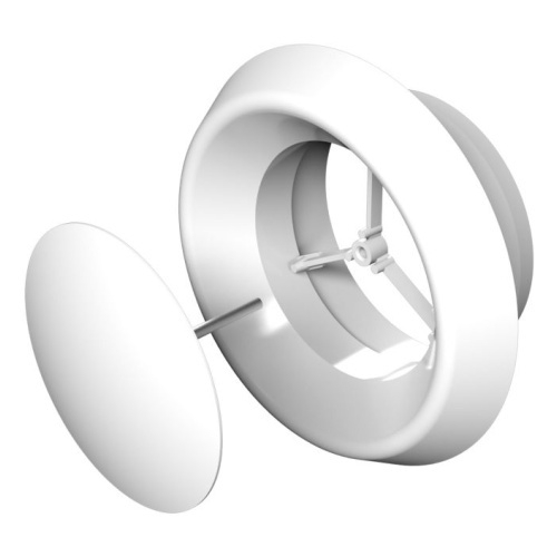 Анемостат 10АПВП D100  с фланцем