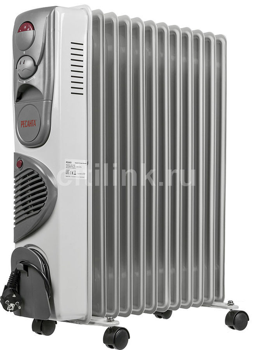 Масляный радиатор ОМПТ-12НЧ Ресанта