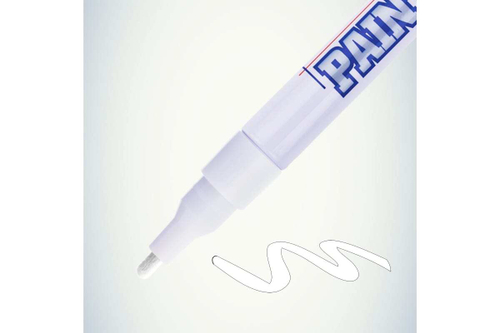 Маркер-краска белый 2мм