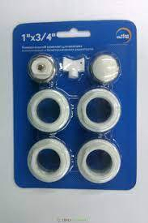 Комплект радиатора 3/4"  без кронштейнов