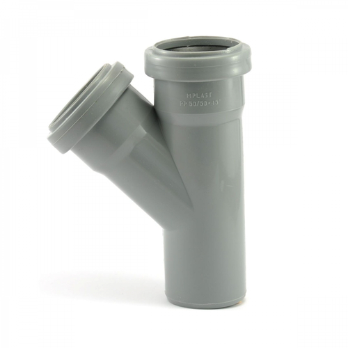 Тройник ПП 50*40*50 косой (100шт)