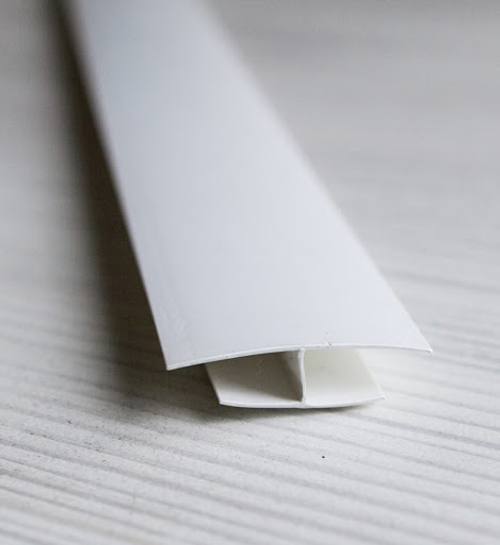 Профиль H-образный соединительная для панелей ПВХ 3м белый