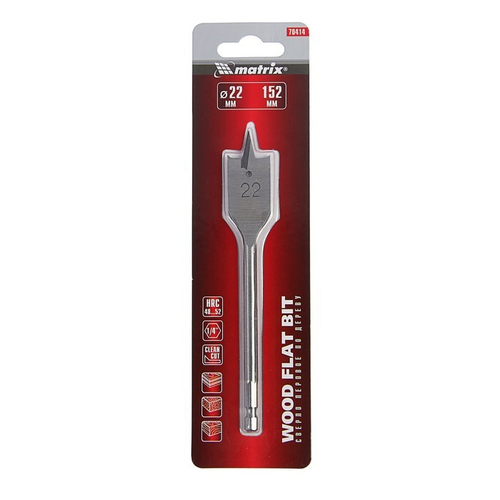 Сверло по дереву перевое 14мм Matrix