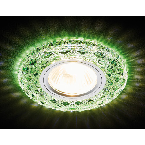 Свет-к AMBRELLA S288 GR хром/изумруд MR16