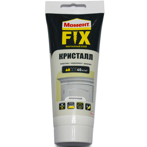 Клей "Момент FIX " Кристалл  185г