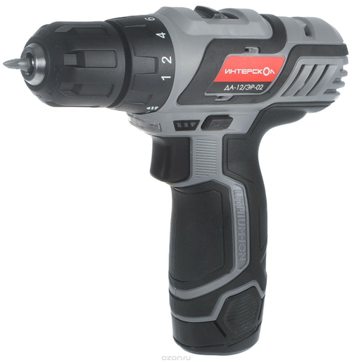 Шуруповерт Интерскол ДА-12ЭР-02