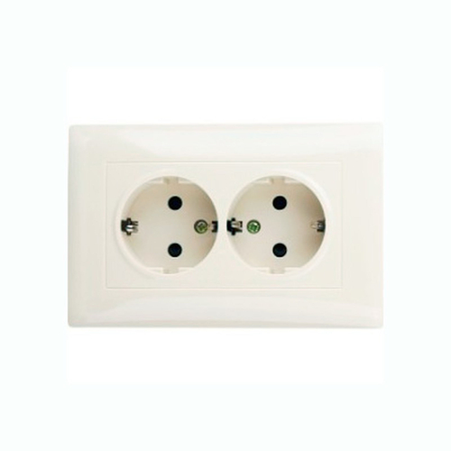 Розетка 2-ая СУ с/з Magenta