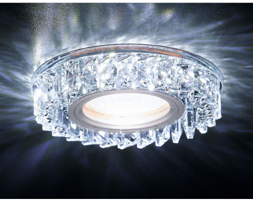 Свет-к AMBRELLA S255 СН хром/прозрачный MR16