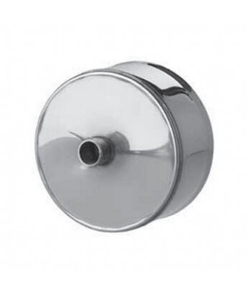 Заглушка с конденсатоотводом 150мм внешняя