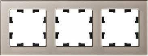 Рамка 3-мест Schneider Atlas Шампань