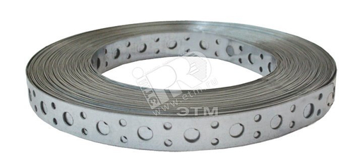 Лента перфорированная волна 12х0,55 мм 5м