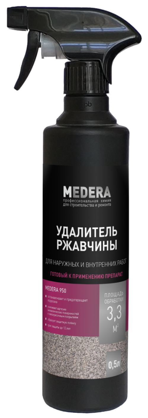 Удалитель ржавчины MEDERA 950 0.5л