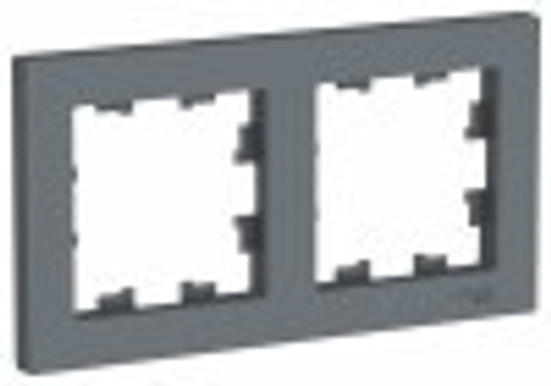 Рамка 2-мест Schneider Atlas Грифель