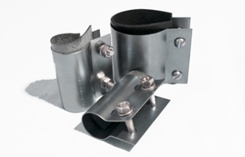 Хомут ремонтный стальной Ду76