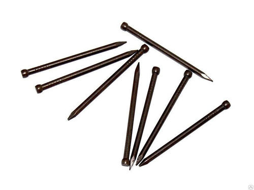 Гвоздь финишный бронза 1,2х20