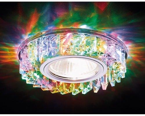 Свет-к AMBRELLA S255 СН/М хром/прозрачный MR16