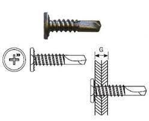 Саморез гарпун HGP-Z19 4.2х16