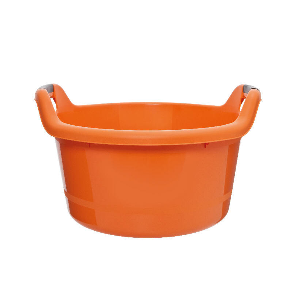 Таз круглый 20л ударопрочный DECOR